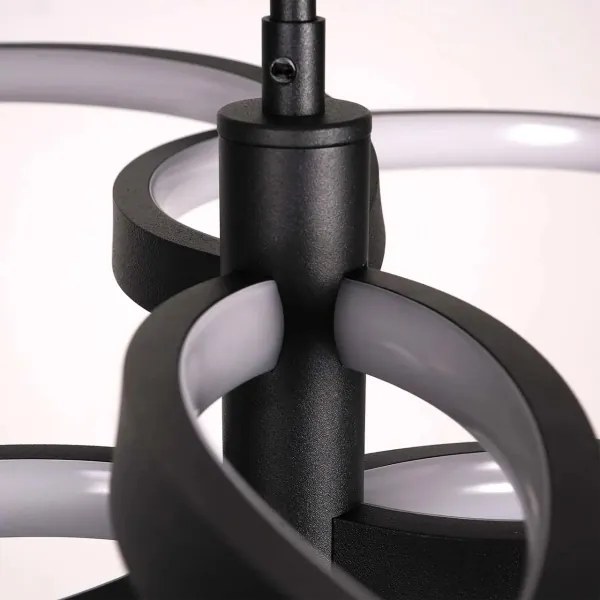 LED függeszték kábelen RIBBON LED/37W/230V 4000K fekete