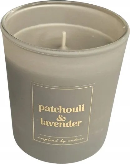 Paraffin illatgyertya Patchouli &amp; Lavender Aril