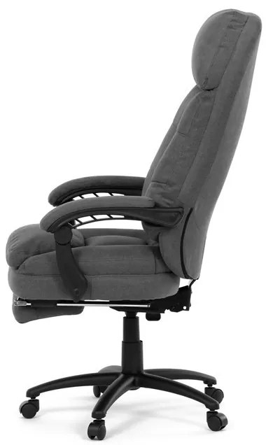 Irodai forgószék szinkronmechanikával, szürke kárpittal. KA-F1251 GREY2