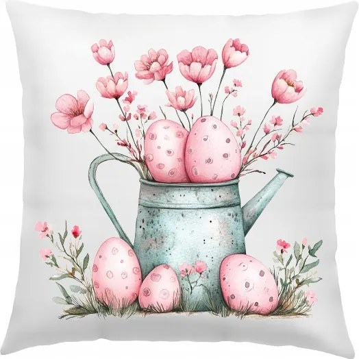 Húsvéti Párnahuzat 40x40cm Színes Tavaszi