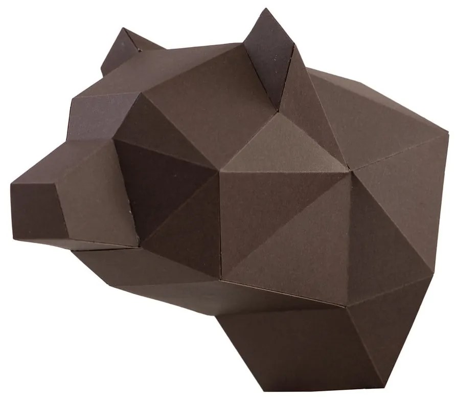 Mini medve kreatív hajtogatható papírfigura - Papertime