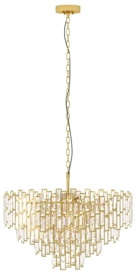 Eglo 39614 - Csillár láncon CALMEILLES 10xE14/25W/230V á. 78 cm