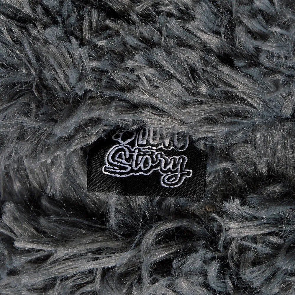 Sötétszürke fekhely kutyáknak ø 55 cm – Love Story