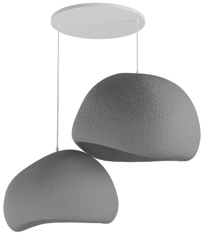 Függőlámpa - Wabi Sabi Chalkforms - Betonszürke