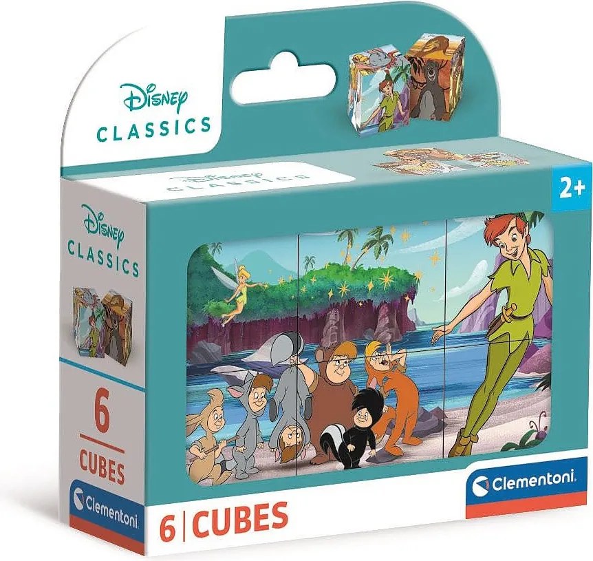Disney Classics Loveable Stories mesekocka 6 db-os Clementoni