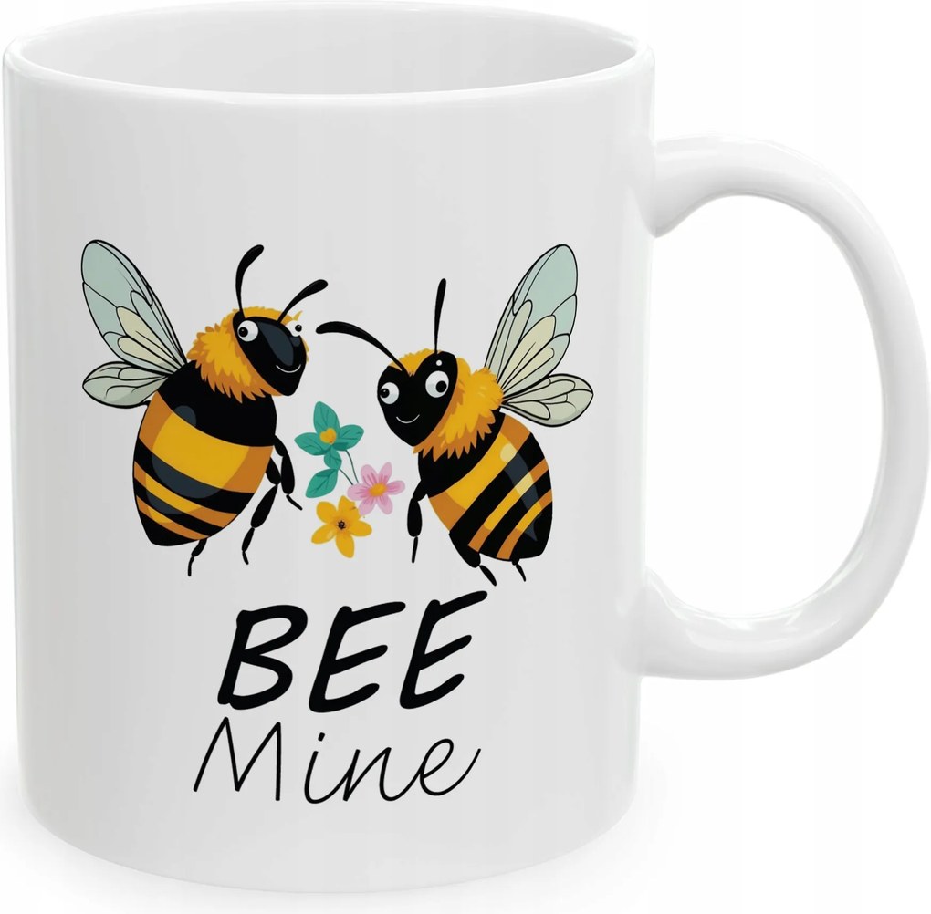 Őrült méhecskék mintás bögre, avagy az én vicces ajándékom neki