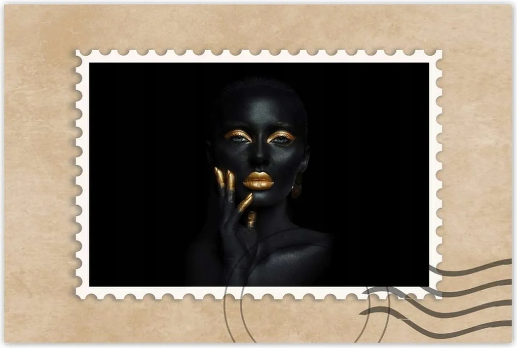 Poszterek 120x80 Aranyozott kép