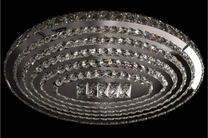 MORETTI MO6394 OVAL Kristály Függesztett Lámpa LED IP20