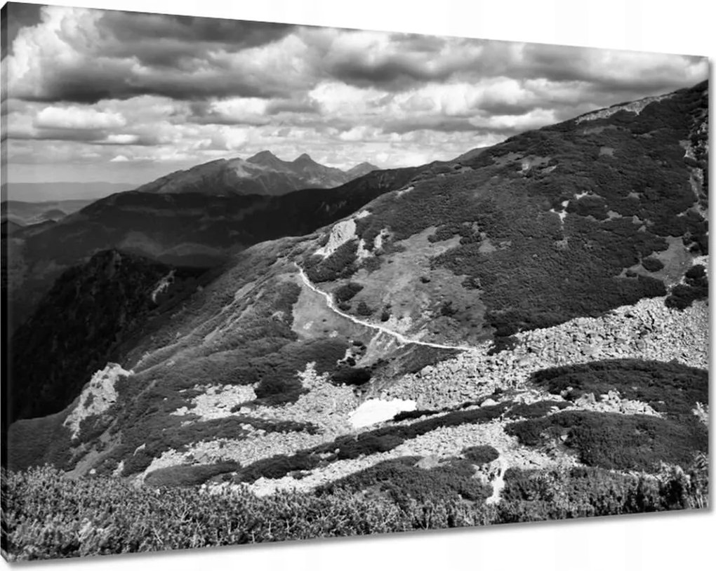 Képek 100x70 Tátra Lengyel hegyek Kilátás