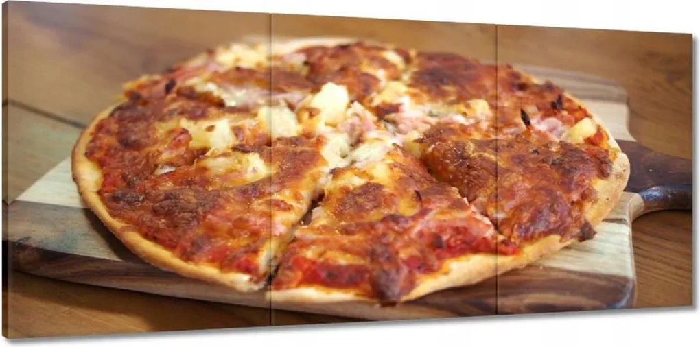 Vászonkép 150x70 Egyszerű pizza