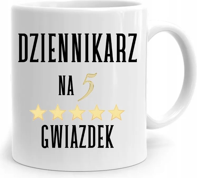 Riporter Újságíró Bögre Újságíró 5-ÖS, fényképes nyomattal