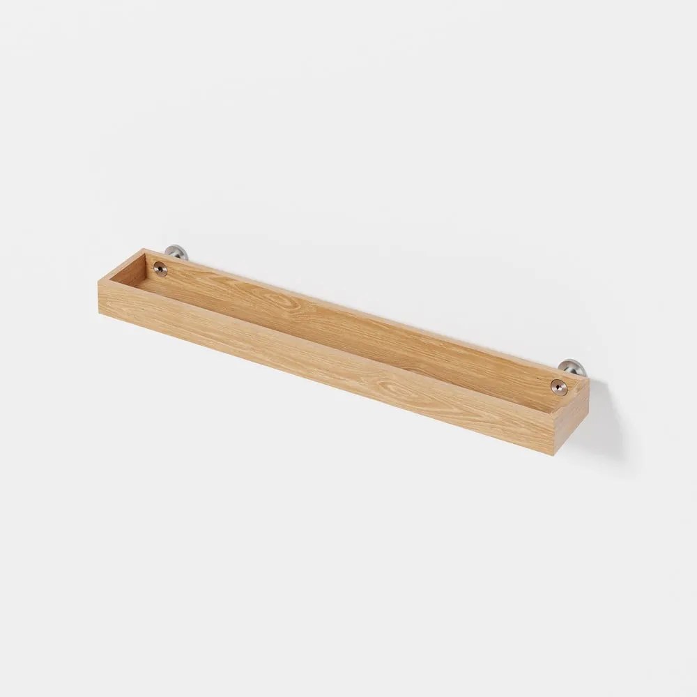 Yoku tölgyfa fürdőszobai fali polc - Wireworks