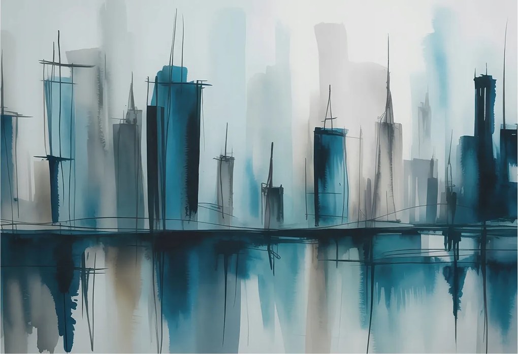 Fotótapéta Flizelin Dekoratív Hálószoba Városi tájképek 152x104