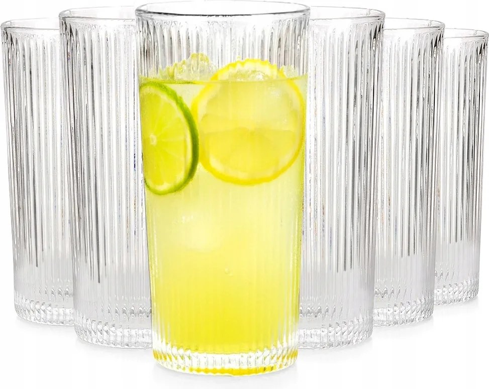 Univerzális Pohár Szett Italos Italokhoz 320 ML 6 Db