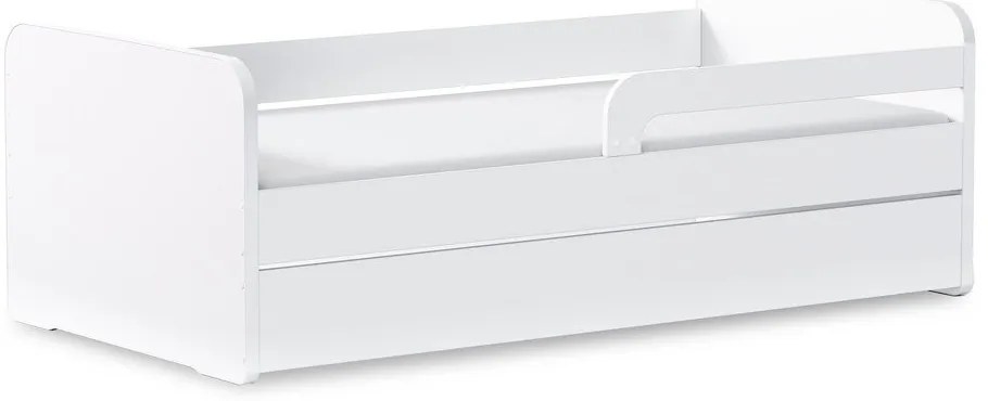 Fehér gyerekágy matraccal-ágyráccsal 80x200 cm Duuli – ELTAP