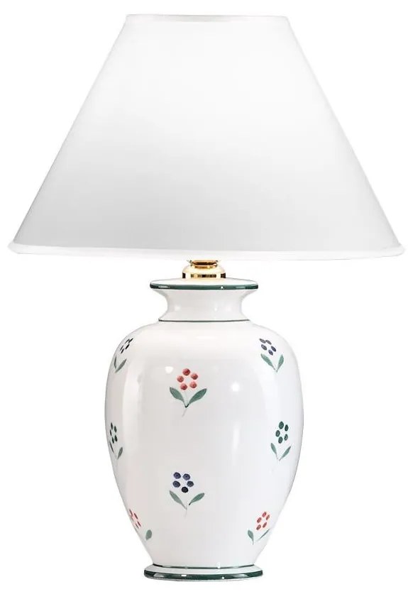 Kolarz 731.70K - Asztali lámpa NONNA 1xE27/100W/230V fehér