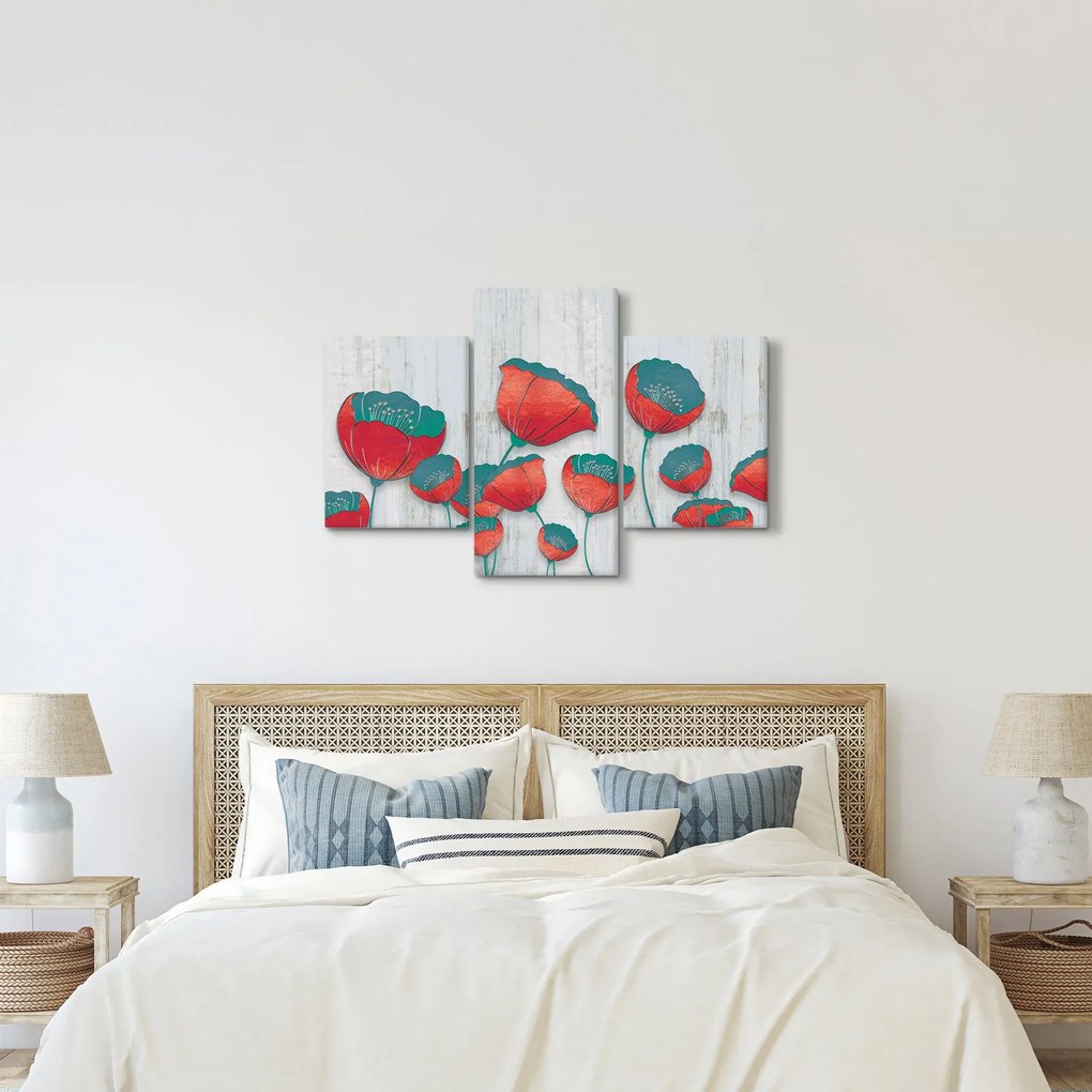 Kép - Pipacsok - kerozin (90x60 cm)