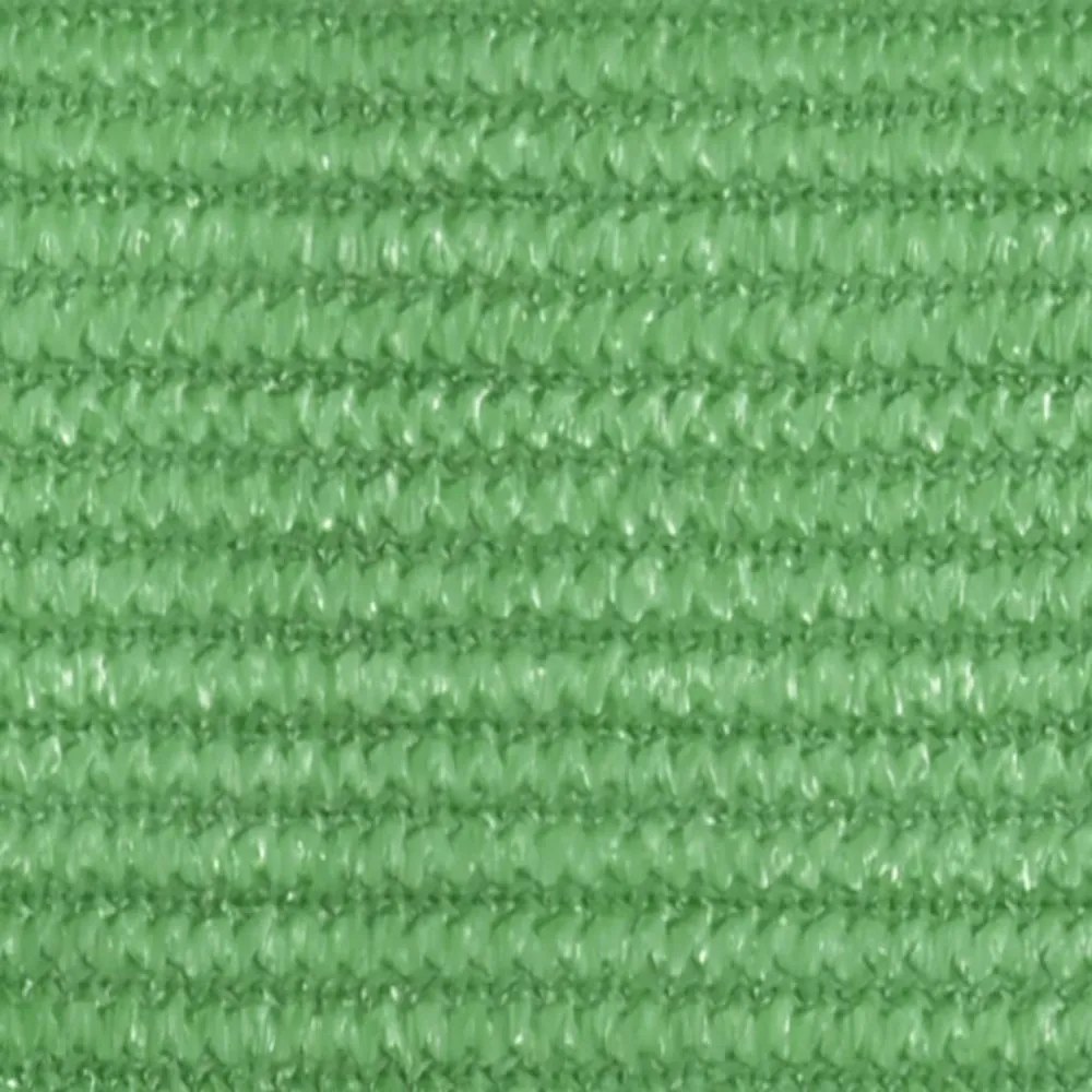 világoszöld HDPE napvitorla 160 g/m² 2 x 4,5 m