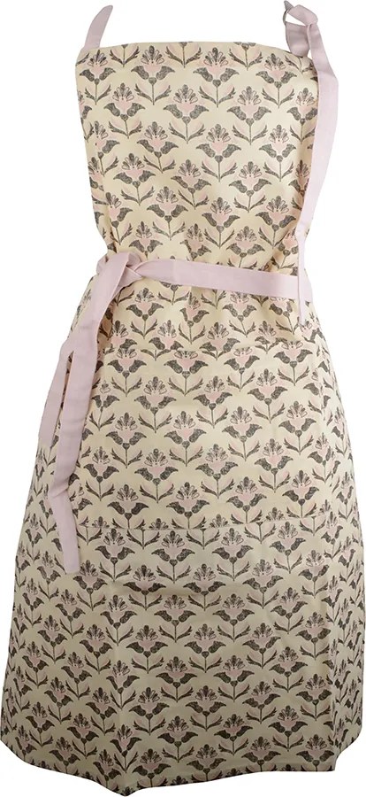 Konyhai kötény 100% Pamut, virágmintás