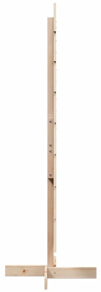 vidaXL tömör fenyő karácsonyfa dekorációnak 150 cm