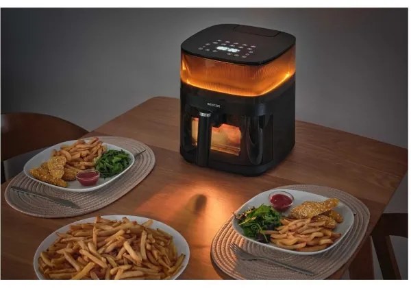 Sencor légkeveréses fritőz 5 l, 1500W, 230V