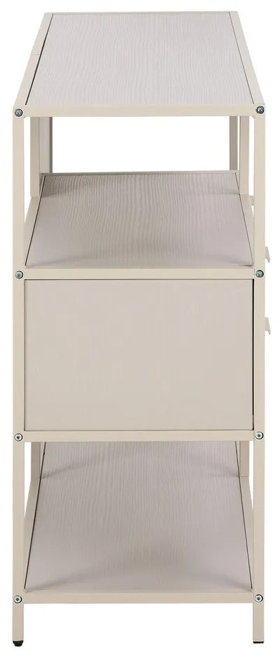 Szürke könyvespolc 114x78x35 cm Seaford – Actona