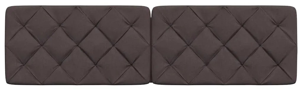 sötétbarna szövet fejtámla párna 180 cm