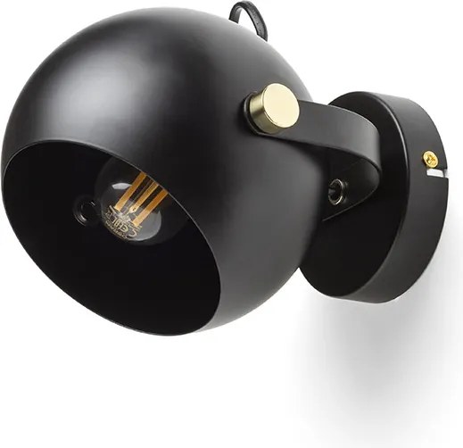 RENDL AGNETA felületre szerelhető fekete 230V LED E27 11W