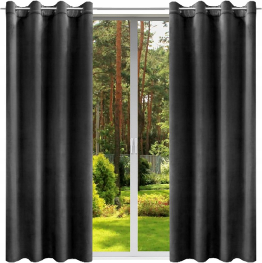 Kész függöny velvet 140x220 kerek velúr függöny nappali erkély