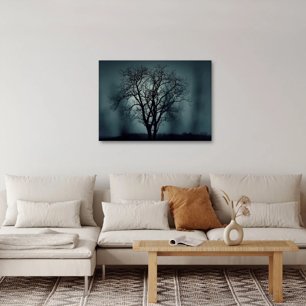 Kép egy fáról napfogyatkozáskor (70x50 cm)