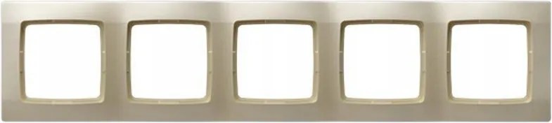 Ötszörös keret Ospel gyöngyház bézs