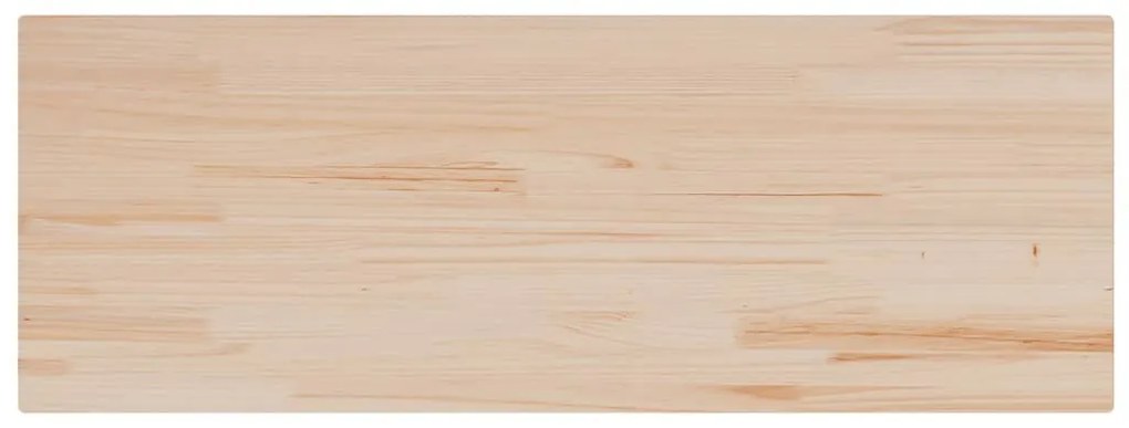 tömör fenyőfa téglalap alakú asztallap 110 x 40 x 1,7 cm