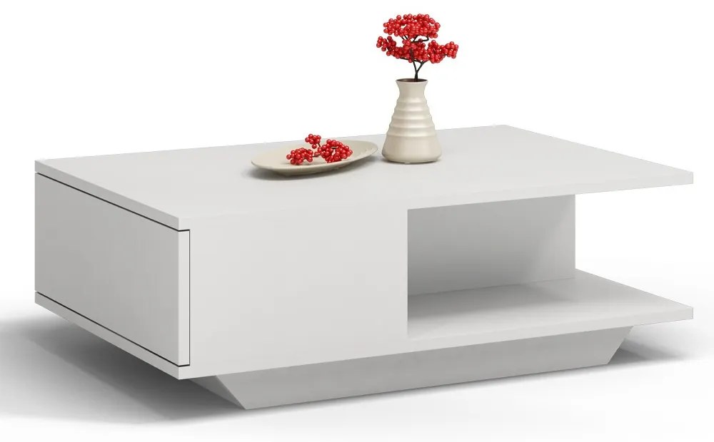 Denver dohányzóasztal, fehér