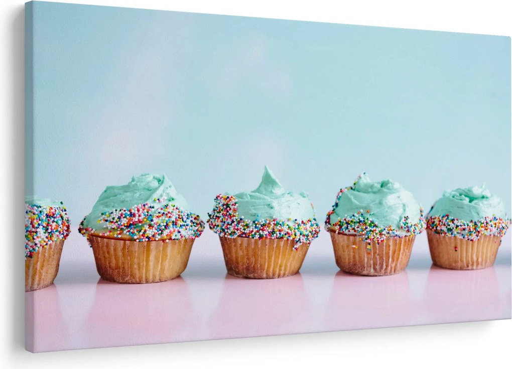 Cupcakes képe (90x60 cm)