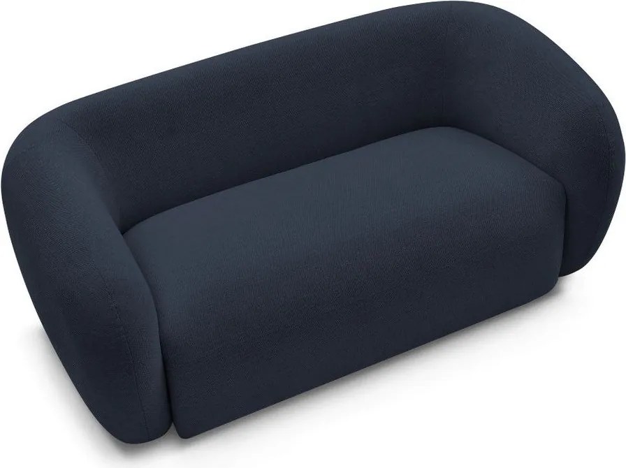 Sötétkék zsenília kanapé 160 cm Celine – Bobochic Paris