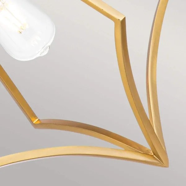 Feiss FE-NICO-P-M-BB - Csillár láncon NICO 1xE27/60W/230V