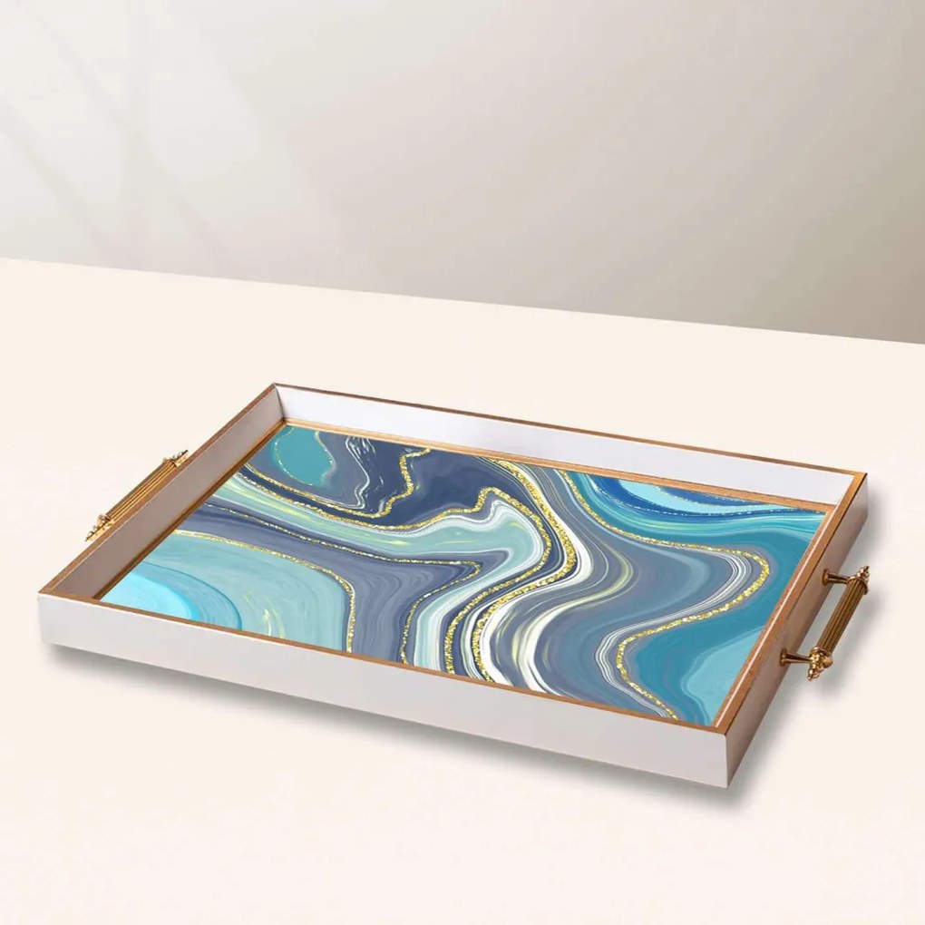 Üveg tálca, 38×24 cm – TPB10009