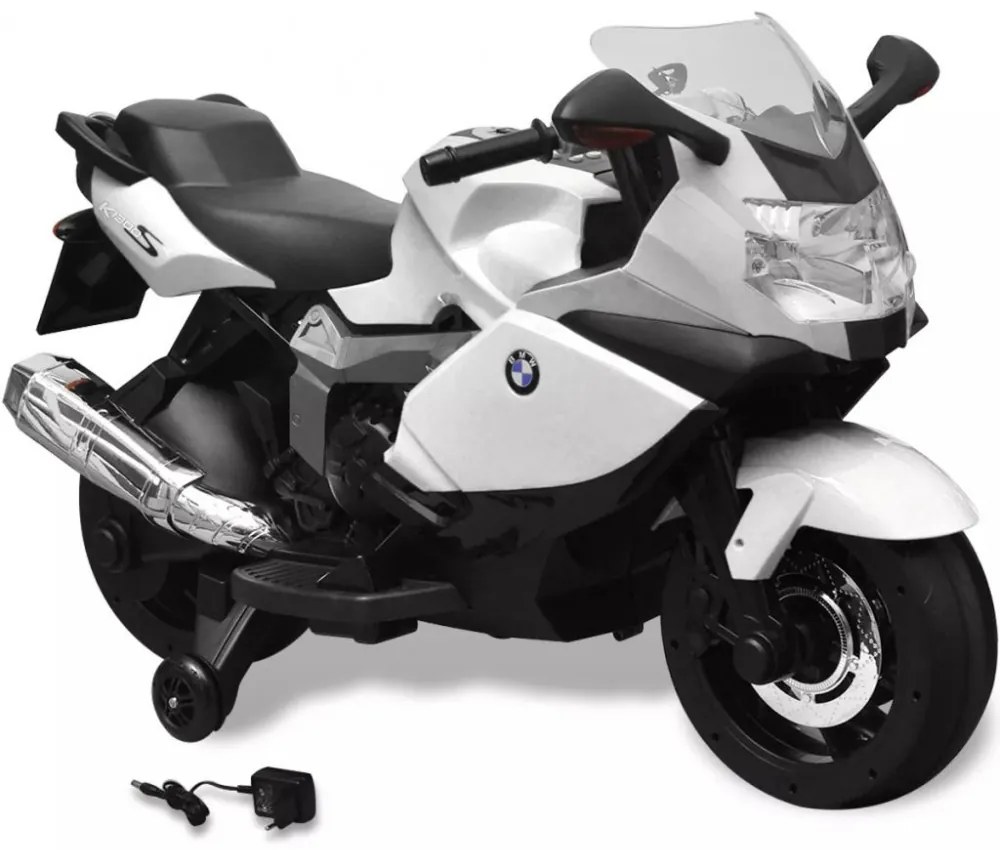 Elektromos bmw 283 gyerek motorkerékpár 6 v fehér