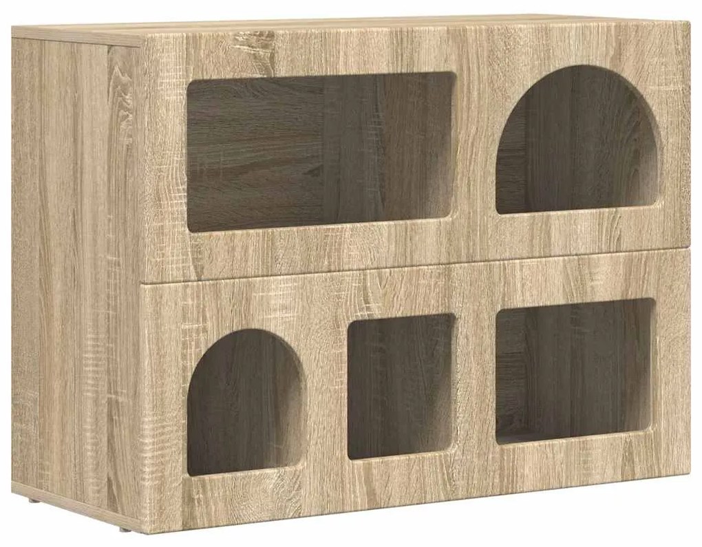 Széf Sonoma tölgy 80,5 x 35 x 59 cm Faanyag