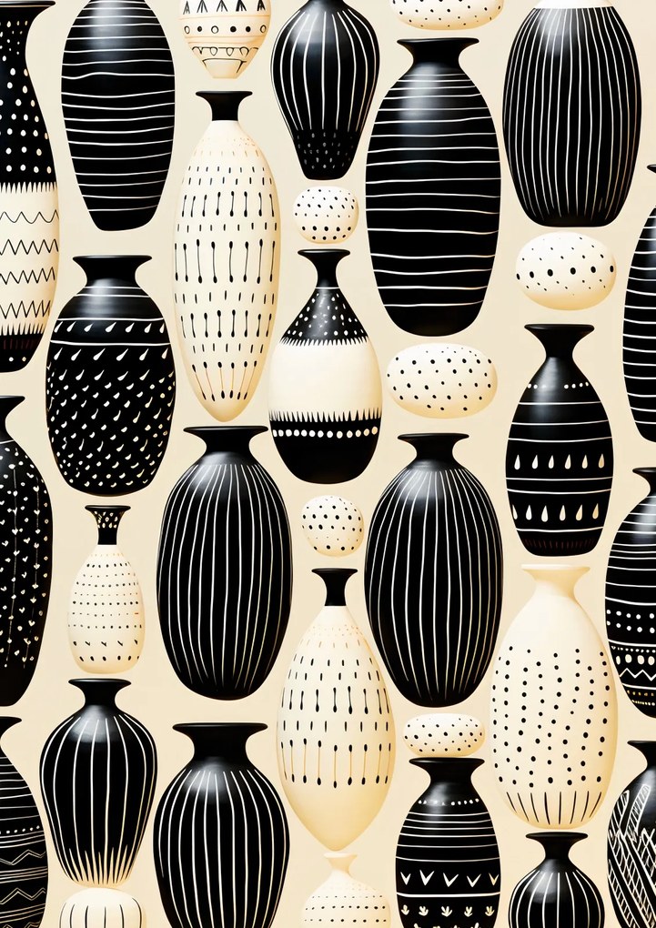 Poszter 21x29,7cm Monokróm Harmónia