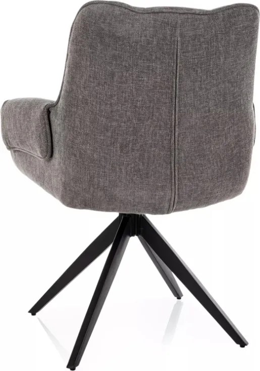 Gio forgatható étkezőszék szürke