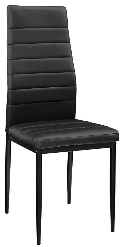 Maasix WGS Szürke-Magasfényű Fehér Z 4 személyes étkezőszett Fekete Coleta székekkel N