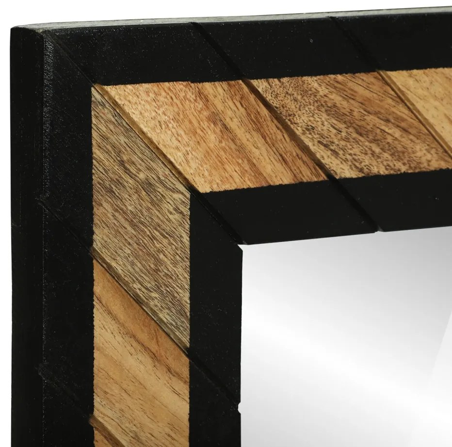 Tükör 90x2x50 cm Tömör Fa Akácia
