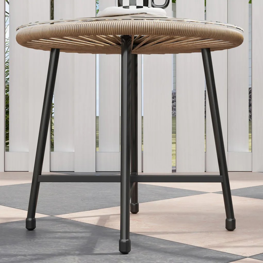 Polyrattan kerti bútor, 2 személyes szett