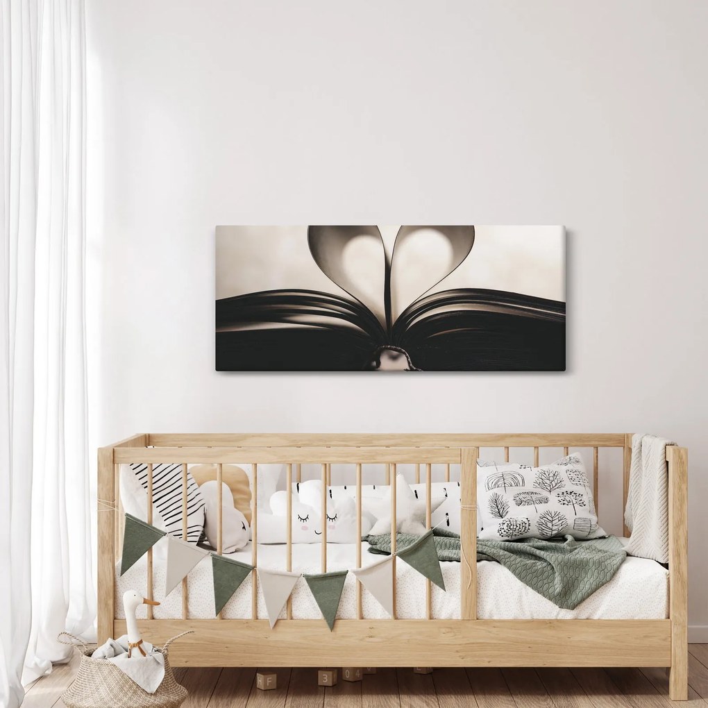 A könyv képe (120x50 cm)