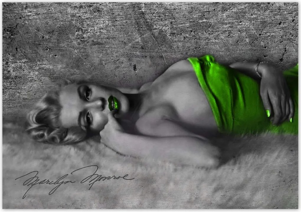 Poszterek 100x70 Lime Marilyn Monroe