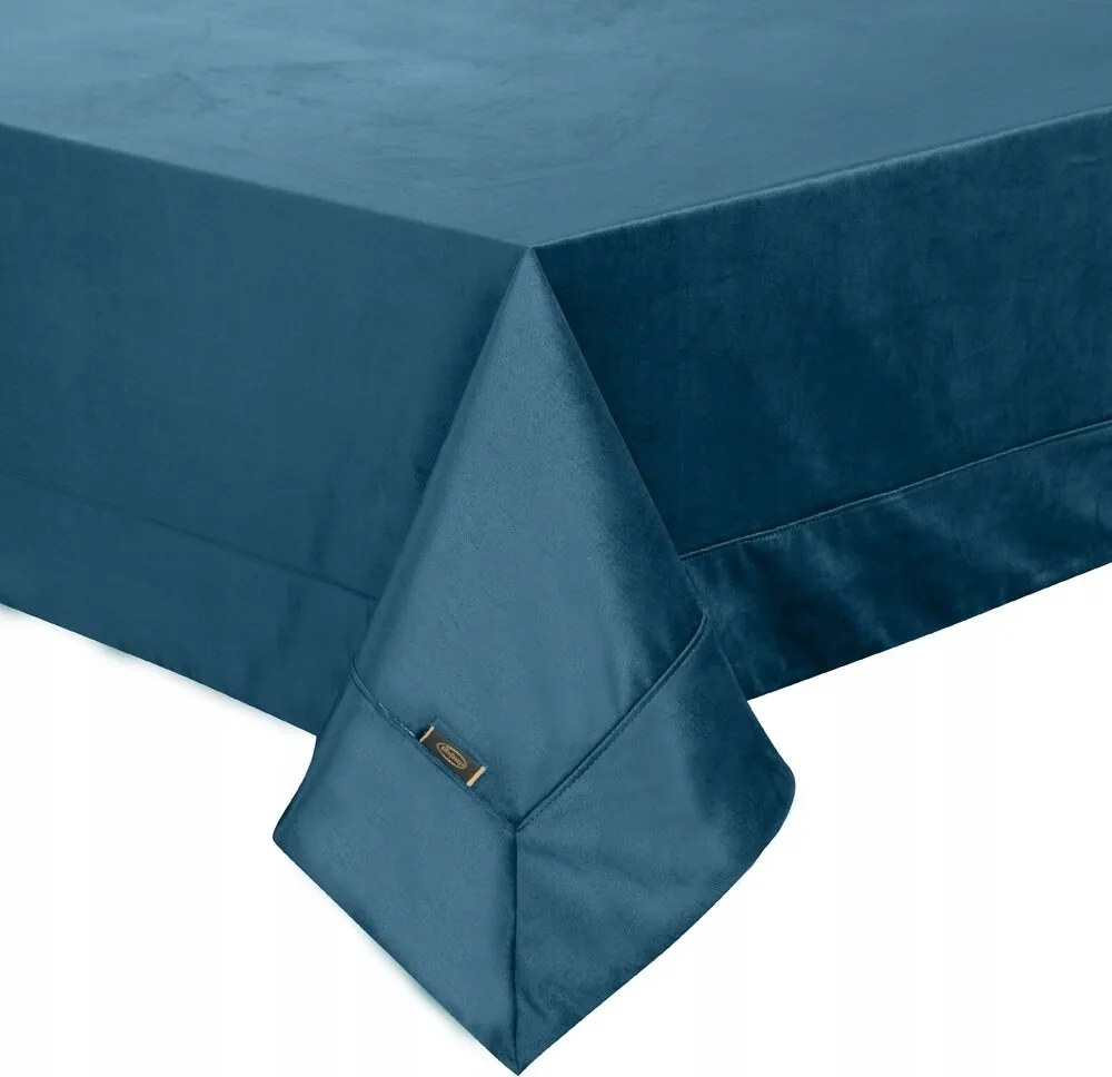 Abrosz dekoratív Velvet 145x220 Eurofirany sötétkék