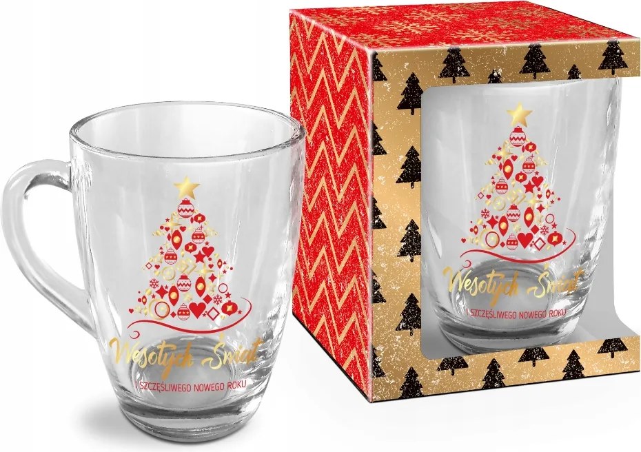 Dedikált Bögre Hozzáillő Csomagolás, Ajándék Karácsonyra Neki És Neki