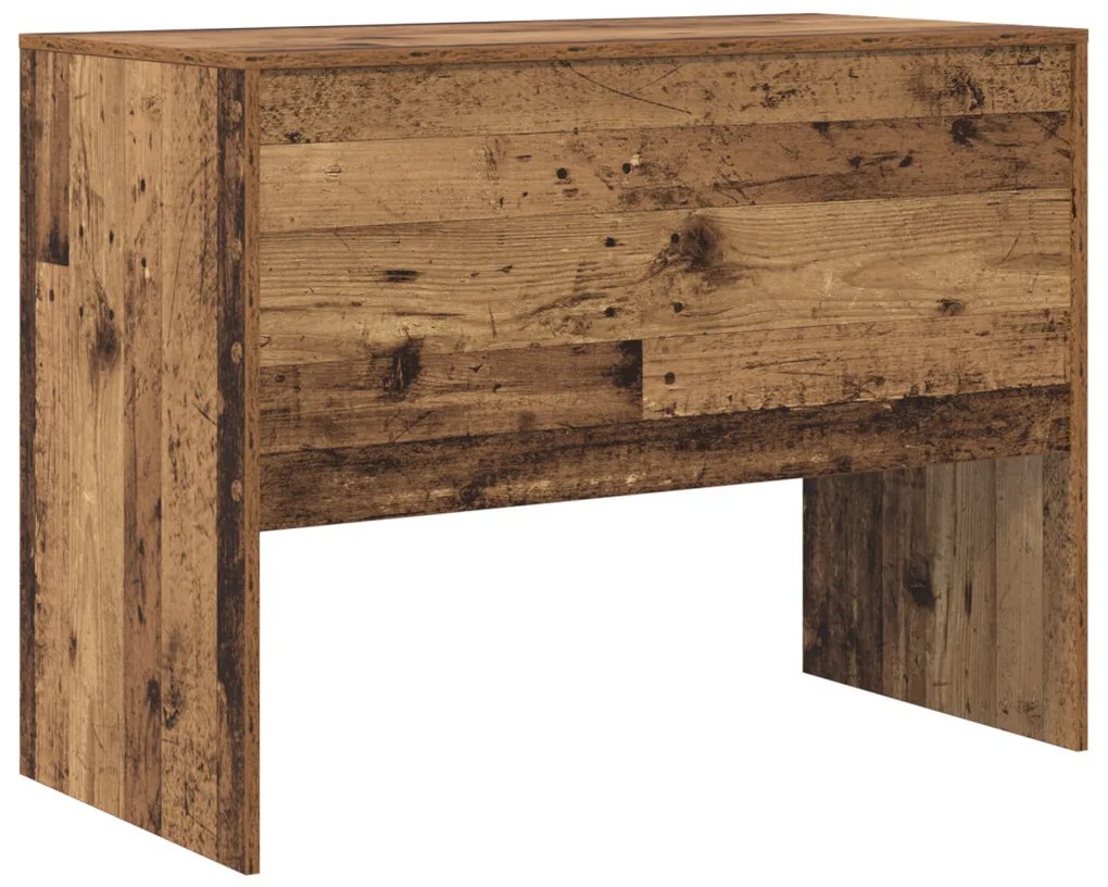 vidaXL Rusztikus Íróasztal Régi fa Szilárd Fa 100 x 50 x 76 cm