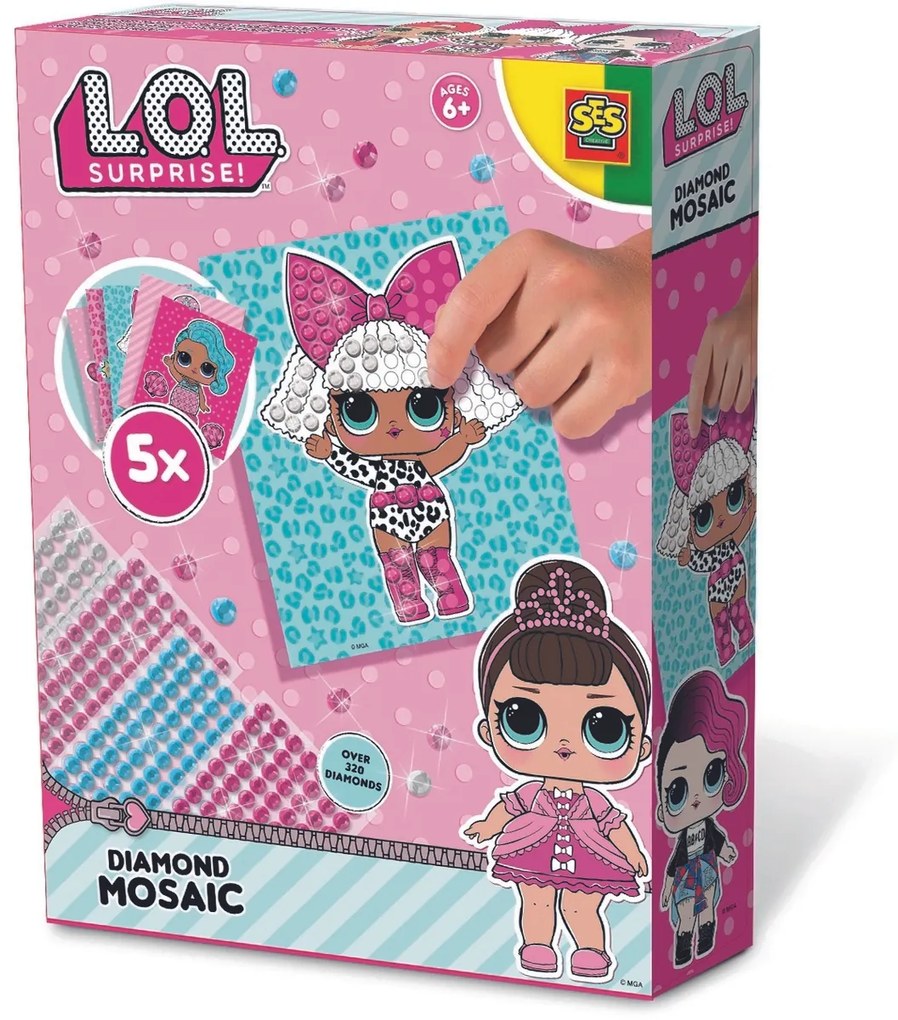 Ses L.O.L. mozaik kavicsokkal